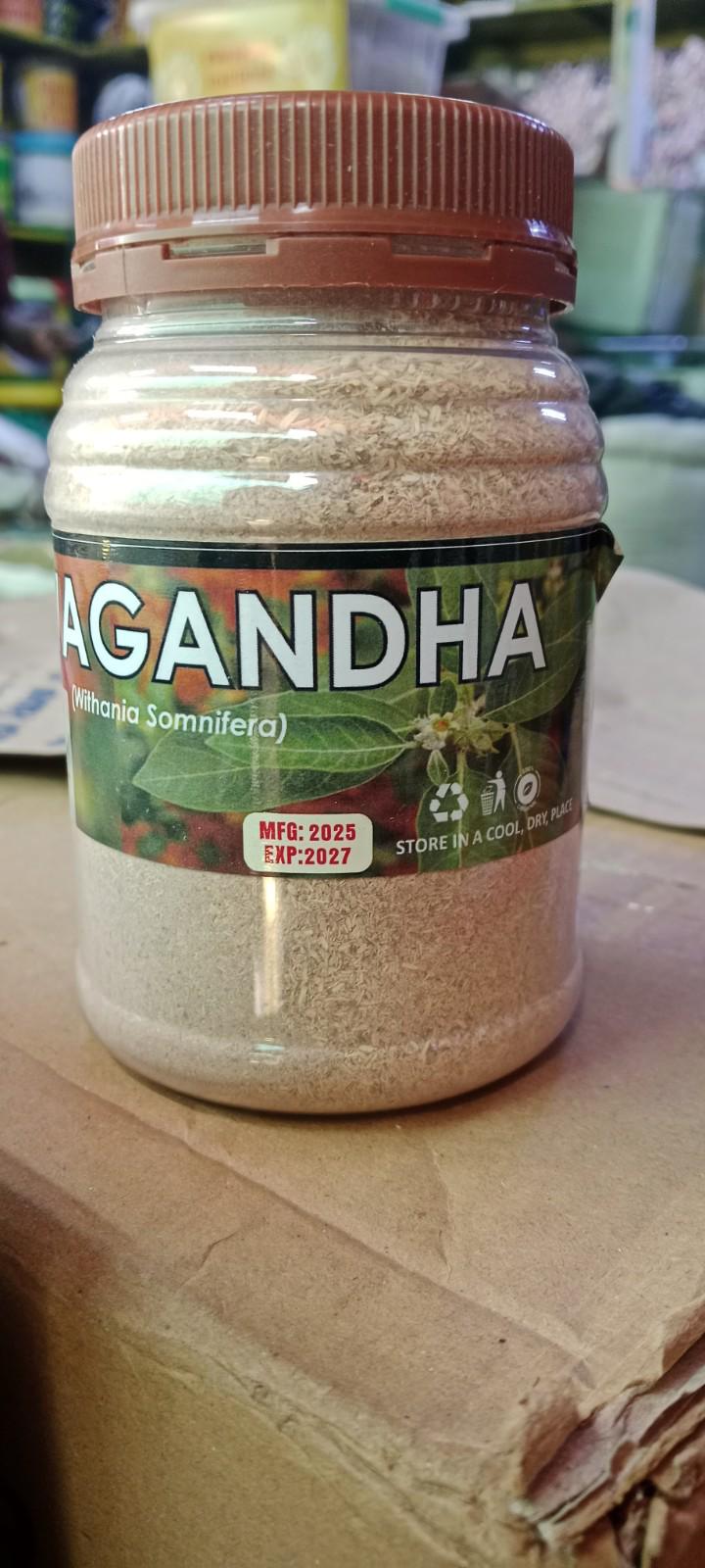 ORGANIC ASHWAGANDHA ROOT POWDER (LOWERS BLOOD SUGAR, SID IN WEIGHT LOSS, BALANCE HORMONES