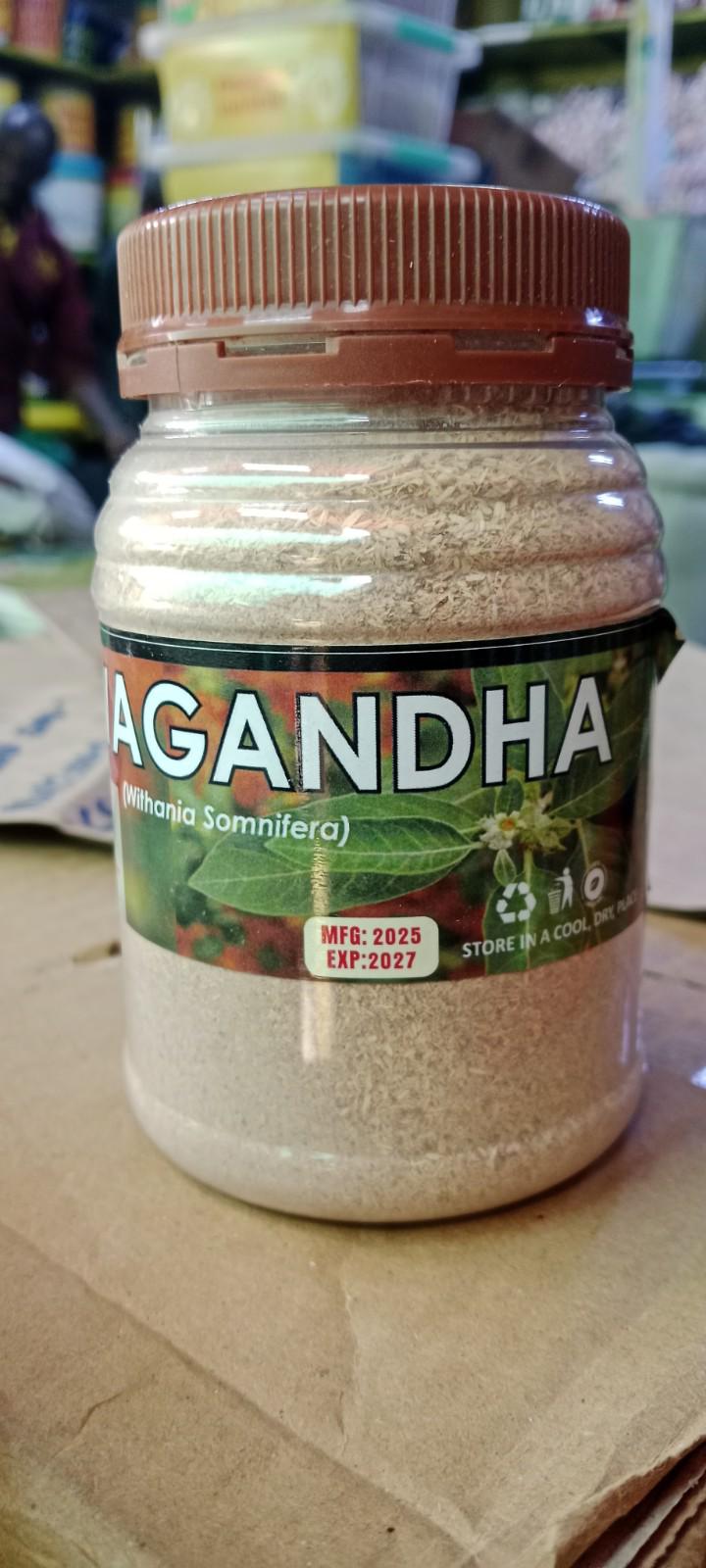 ORGANIC ASHWAGANDHA ROOT POWDER (LOWERS BLOOD SUGAR, SID IN WEIGHT LOSS, BALANCE HORMONES