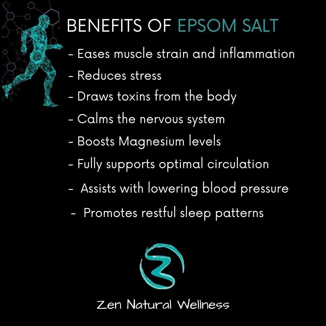 EPSOM SALT (EPISOM)(removes bad odour from feet, contains high magnesium nutrients , for detoxification,