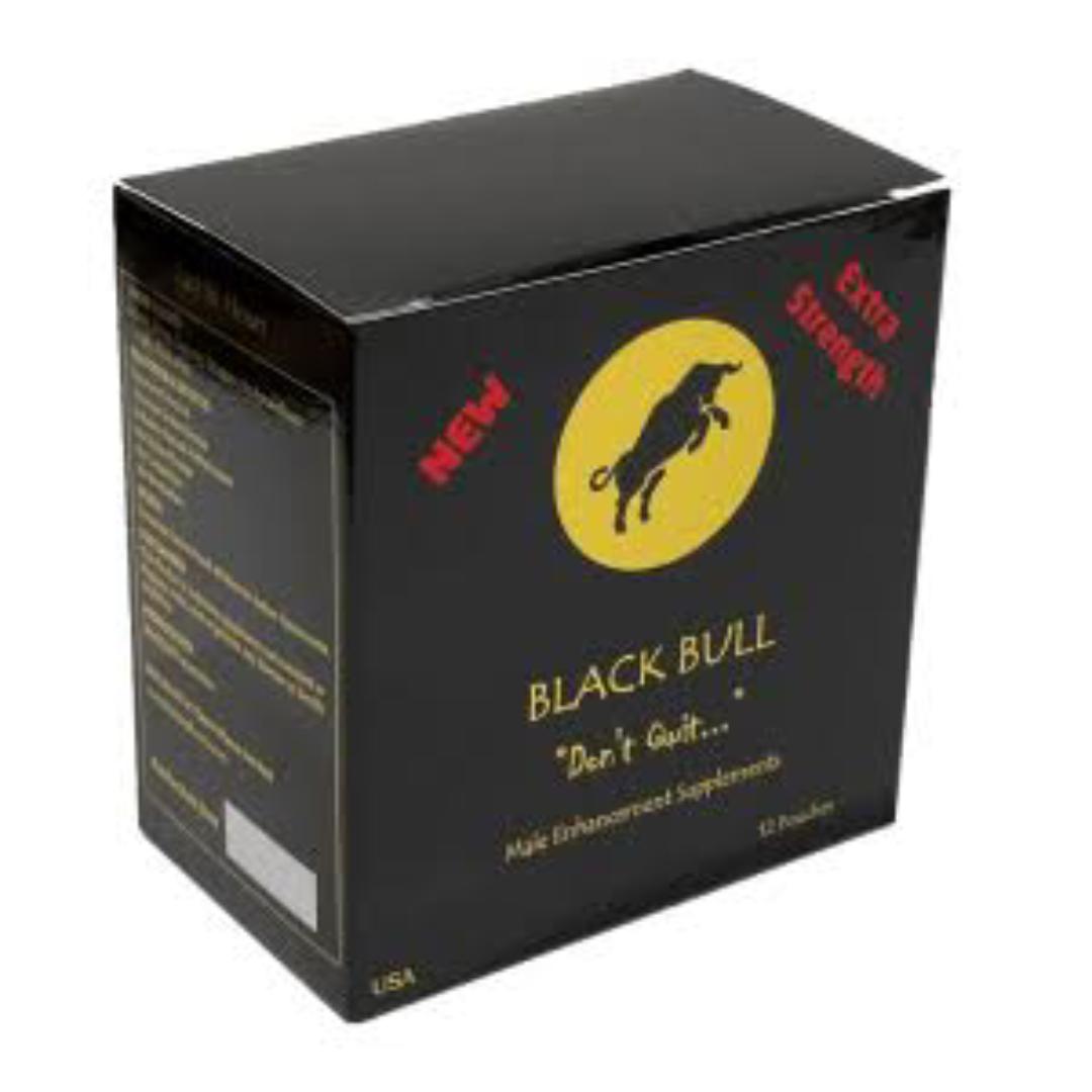 BLACK BULL EXTREME, (VIAGRA)MEN ENERGY BOOSTER, HIGH SEX DRIVE, MIXTURE OF BLACK MACA , GINSENG, TONGKAT ALI AND HONEY GOAT