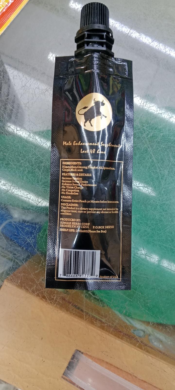 BLACK BULL EXTREME, (VIAGRA)MEN ENERGY BOOSTER, HIGH SEX DRIVE, MIXTURE OF BLACK MACA , GINSENG, TONGKAT ALI AND HONEY GOAT