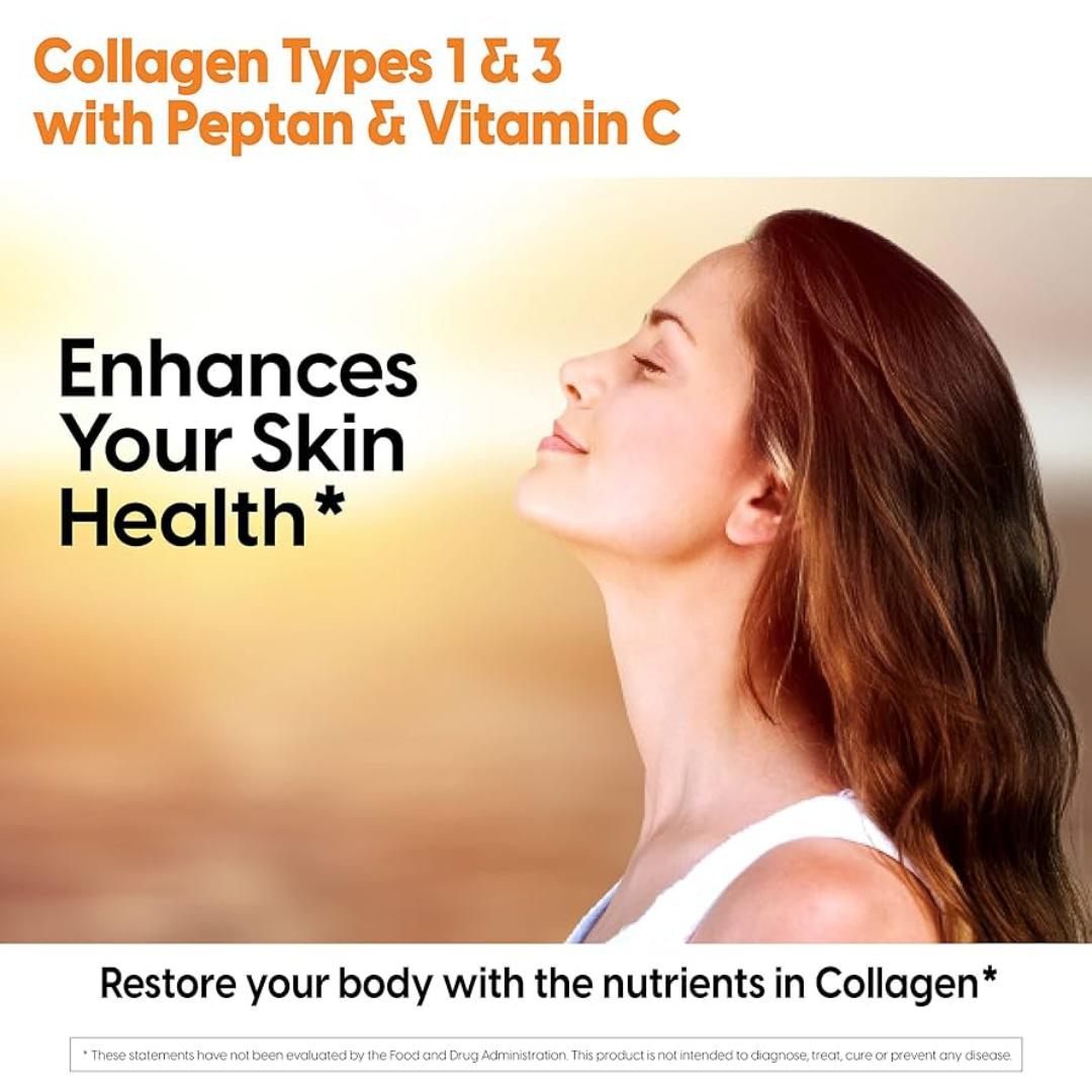 BOVINE COLLAGEN POWDER (ENHANCES HEALTH SKIN, Nails, hair JOINT STRENGTH, HIGH IN VITAMIN C, IMPROVE HAIR HEALTH