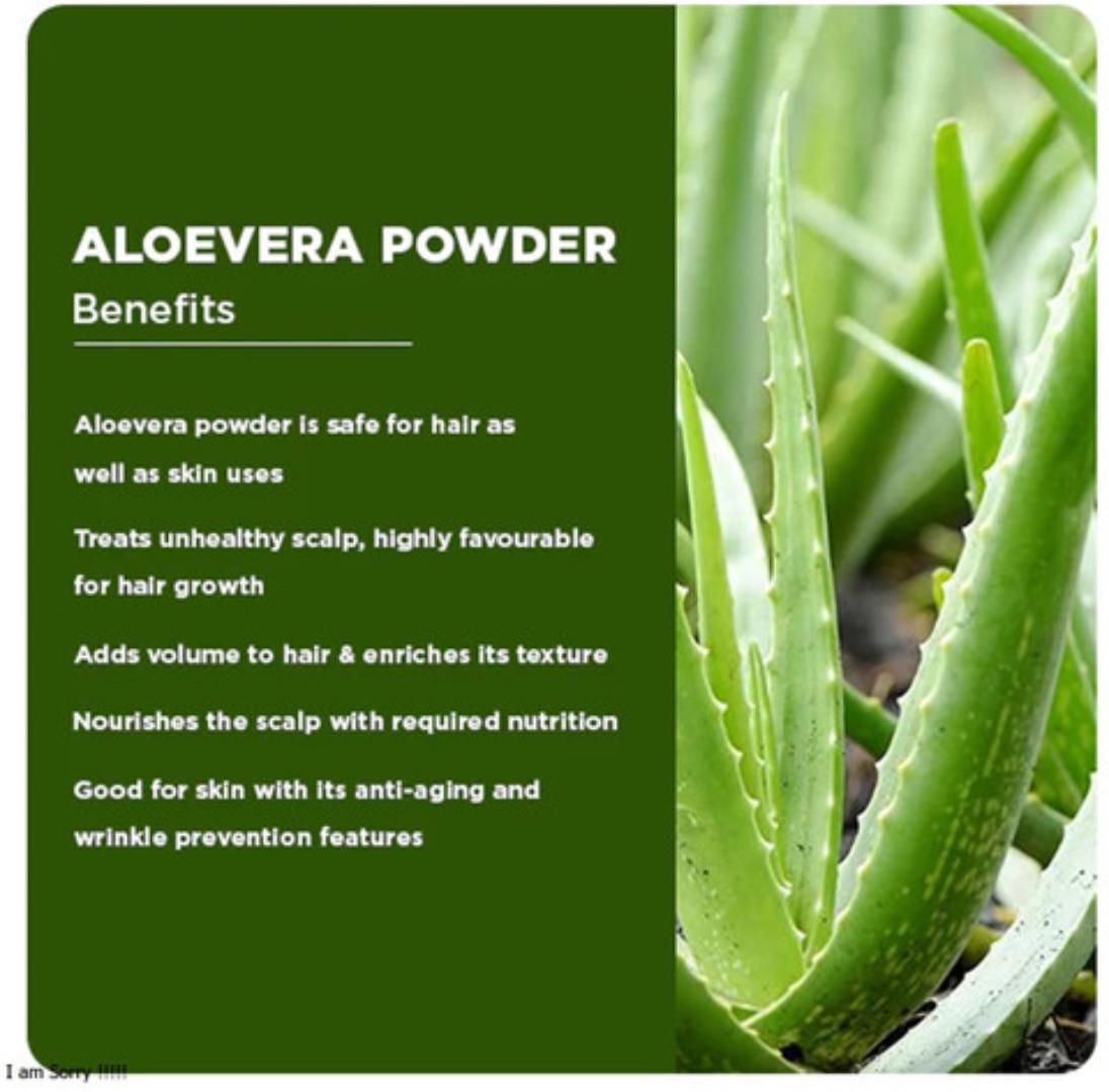 ALOE VERA POWDER (TREATS STOMACH ULCERS,REGULATES BLOOD SUGARS,FIGHTS STDS,TREATS INFECTIONS