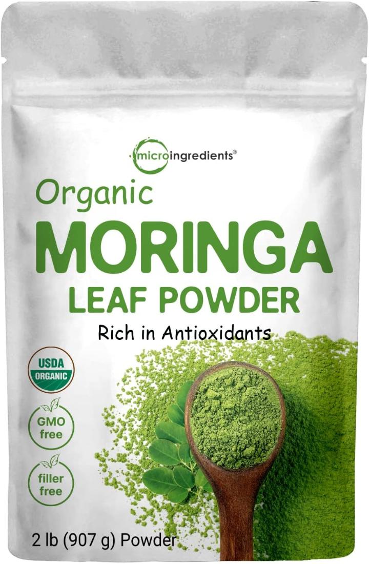 organic Moringa leaf powder (regulates blood pressure,boost libido,boost immunity,lower cholesterol