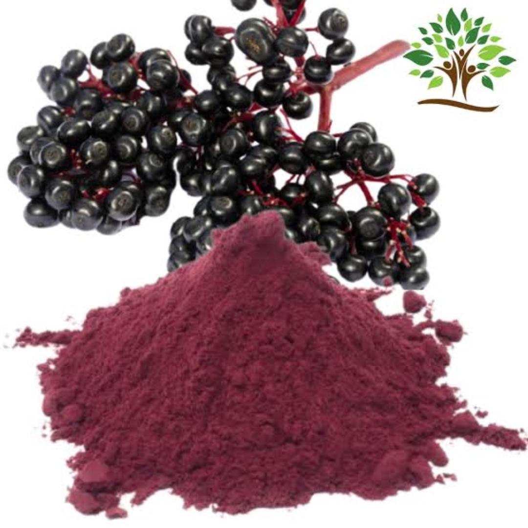ELDERBERRY POWDER EXTRACT (SOURCE OF VITAMINS, BOOST IMMUNITY, SUPPORT HEART HEALTH FIGHS COLD FLU,