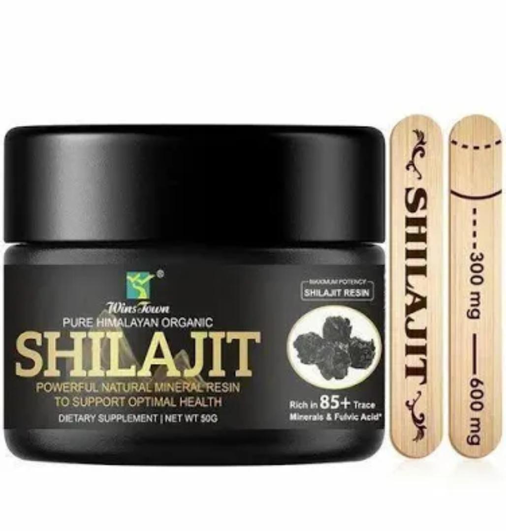 Original Himalayan Shilajit Resin  50g-Gold Grade 100% Pure & Natural Liquid Paste, Rich in Fulvic & Humic Acid, Trace Minerals For  Immune System, Stamina, Vigor & Vitality Booster, Vegan-1 PACK.