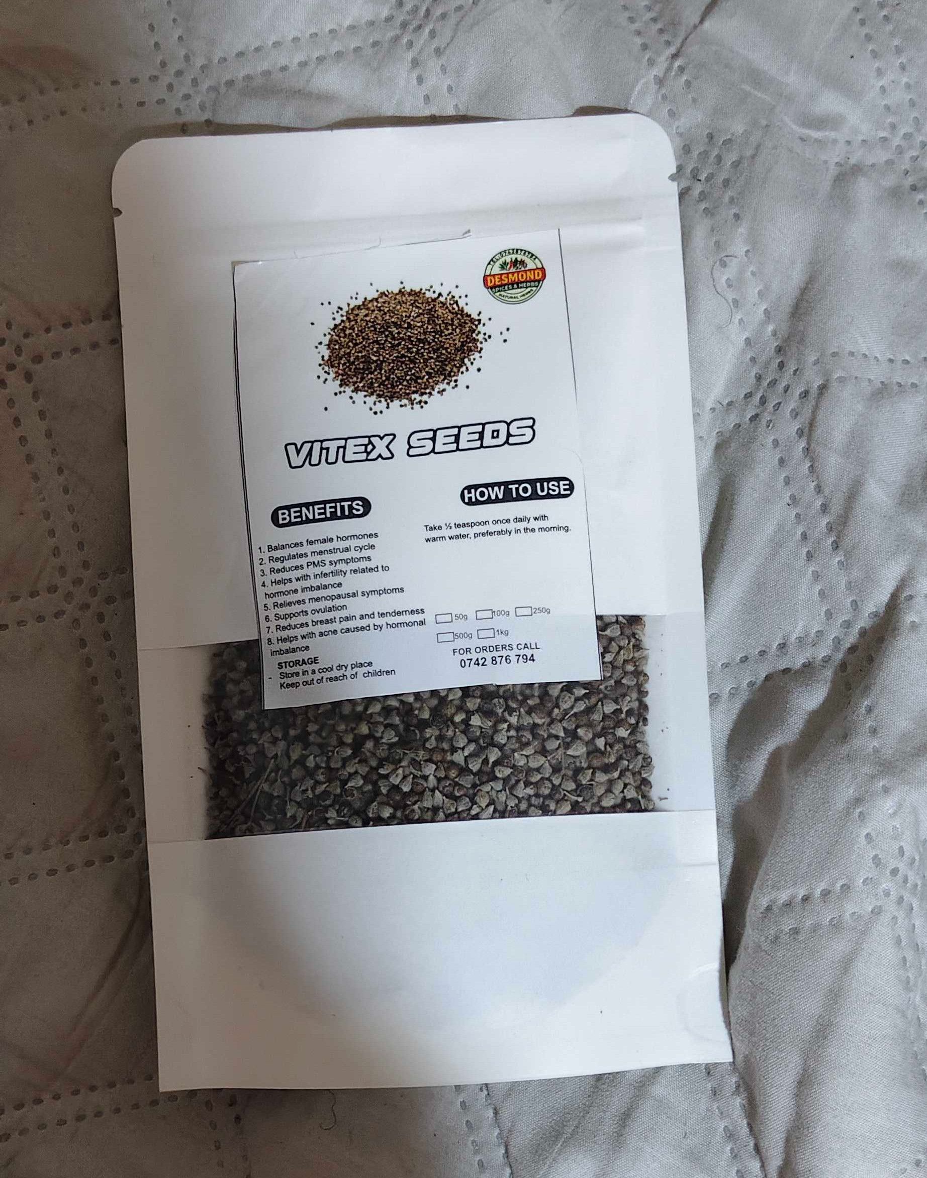 VITEX SEEDS (CHASTERBERRY) BALANCE FEMALE HORMONES , EASES  MENSTRUAL PROBLEMS, SUPPORT FERTILITY