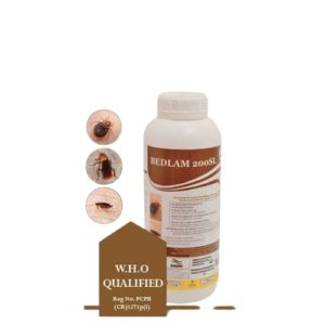 Bedlam 200SL Insectcide bed bugs, lice, ticks, fleas, and dust mites (50 ml) Pest Control
