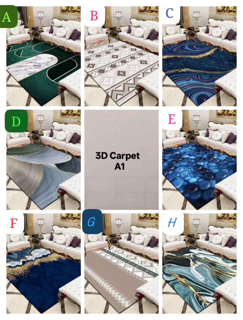 *HD* *carpet* now *available* 💥

 *Size*. *4*6* *ft*