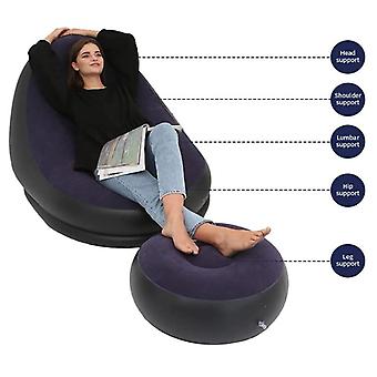 *Restocked🎯*

*Reduced price*🆒

*Inflatable sofa seat with foot stool and manual pump now available in 4 colours ✨