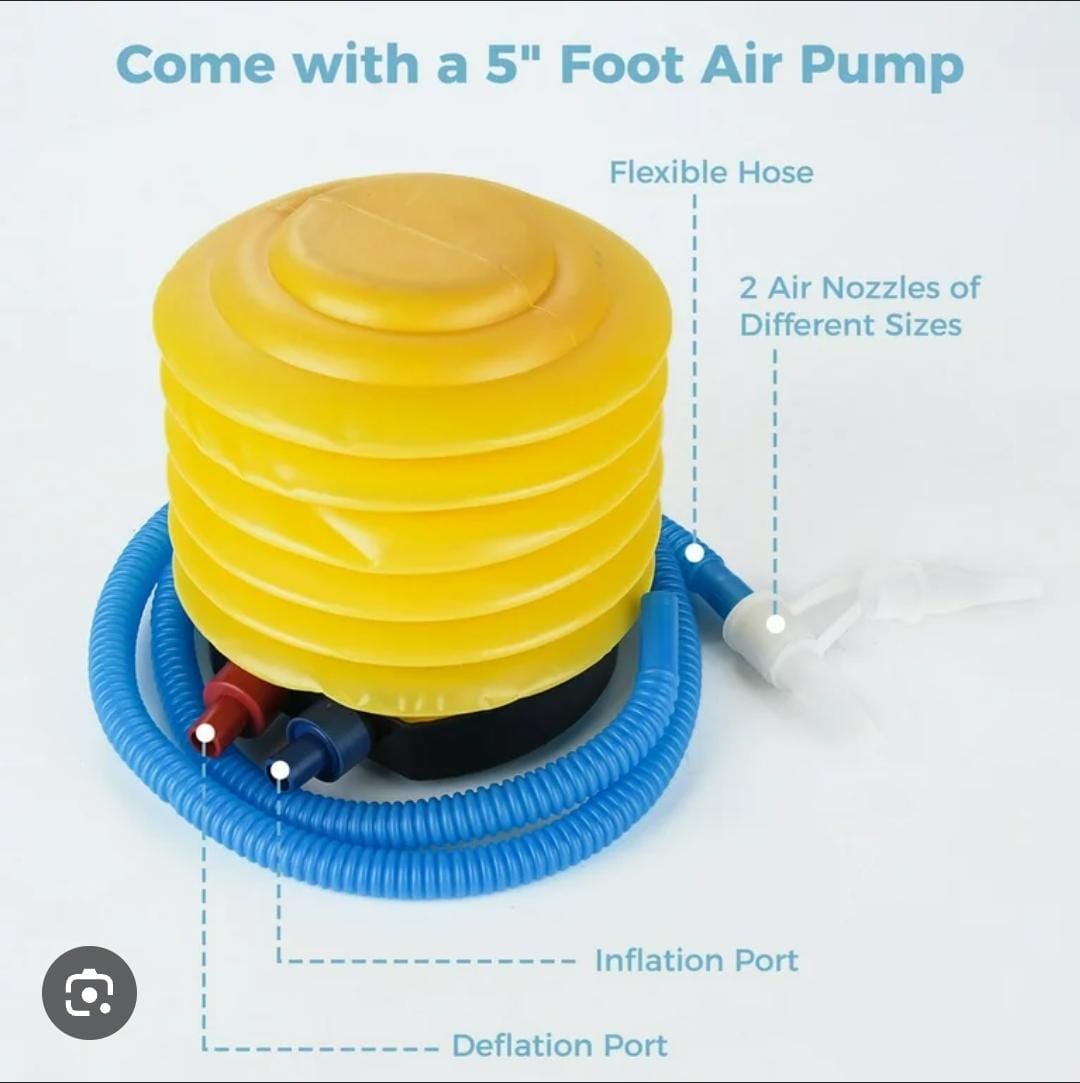 *Restocked🎯*

*Reduced price*🆒

*Inflatable sofa seat with foot stool and manual pump now available in 4 colours ✨