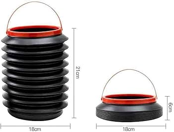 4L collapsible foldable trash bin / car dust bin. Ergonomic design features the collapsible body for space-saving convenience.
It can be a storage box or trash can, applicable for all cars.