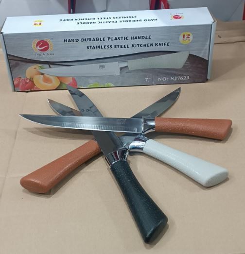 Knife, Handcrafted  Kitchen Knife,  420J Stainless Steel Blade, Balanced Handle, Gyuto-Style Chef Knife for Professional and Home Chefs