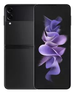 Samsung Galaxy Z Flip 3 5G – Phantom Black, Bold Design | Dual SIM (Nano + E-SIM)