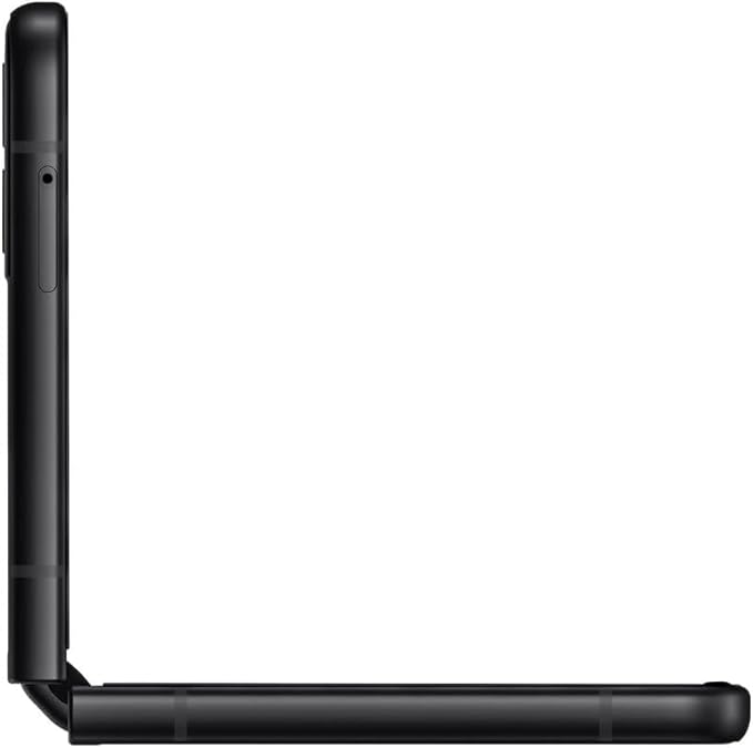 Samsung Galaxy Z Flip 3 5G – Phantom Black, Bold Design | Dual SIM (Nano + E-SIM)