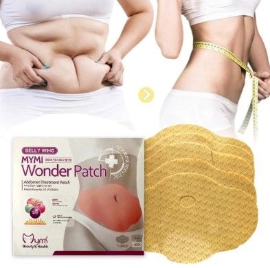 Wonder Patch Belly Slimming Patch (5pcs) | Fat Burning Abdominal Slimming Patch | Korean Belly Slimming Stickers| Fat Burning Patch Belly Stickers Slimming Products Body Belly Detox Weight Loss