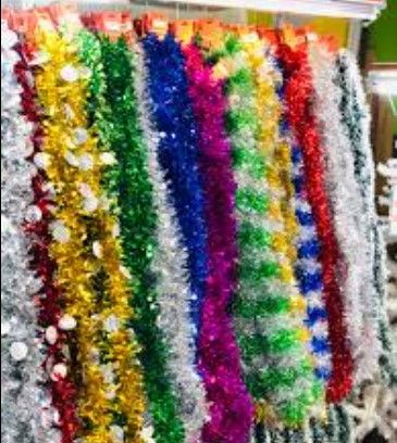 Six thick tinsel graduation Garland for university , college, Secondary, Primary, Kindergaten and Nursery –  Thick Festive Decoration for Christmas, Graduations, Parties & Celebrations (Multicolor)