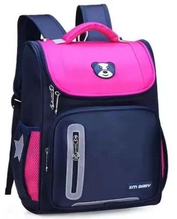 Back to School Offer! Kids’ School Bag Backpack – SM Baby Waterproof Backpack with Bear Design, Spacious Multi-Pocket Bag for Boys & Girls Nursery Kindergarten Primary CBC SchoolBag