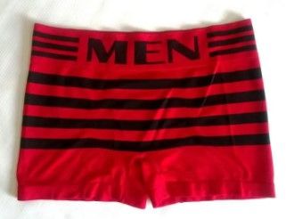 Pack of 4 Boxer Briefs (Teenagers / Kids) – Comfortable Soft Stretch Underwear with "MEN" Branding – Breathable & Flexible Fit