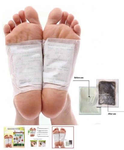 Kiyome Kinoki Detox Foot Pads - 10 Herbal Slimming Pads for Toxin Removal and Wellness Weight loss, Body Cleansing, Pain Relief, Relieve Stress, Relaxation | Organic Footpatch FootPads | Body Care