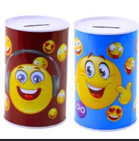 Large Metal Tin Can Piggy Bank Money Boxes Metal Money Can Unique & Stylish Savings. Perfect Gift PiggyBank MoneyBank Coin Bank Finance