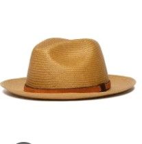 Classic Men’s Straw Fedora Hat with Leather Band – Lightweight Summer Panama Style