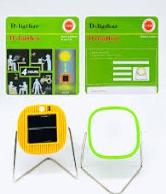 D.Light Solar Lamp – Portable, Bright & Reliable Solar Light for Home and Outdoor Use.  Desk Lamp Table Lamp Reading Lamp