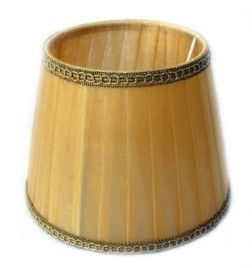 Classic Pleated Organza Lampshade – Replacement Shade for Lamps & Wall Sconces . Lamp Shade Decoration Hanging bulb lampshade