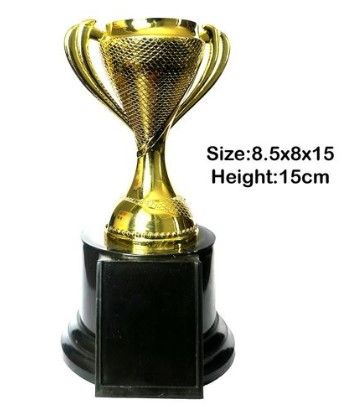 Offer 🏆 Golden Champion Trophy Cup – 15cm Award for Sports, School ,Office & Events End year parties Sports day Achievement Trofy celebration recognition trophy