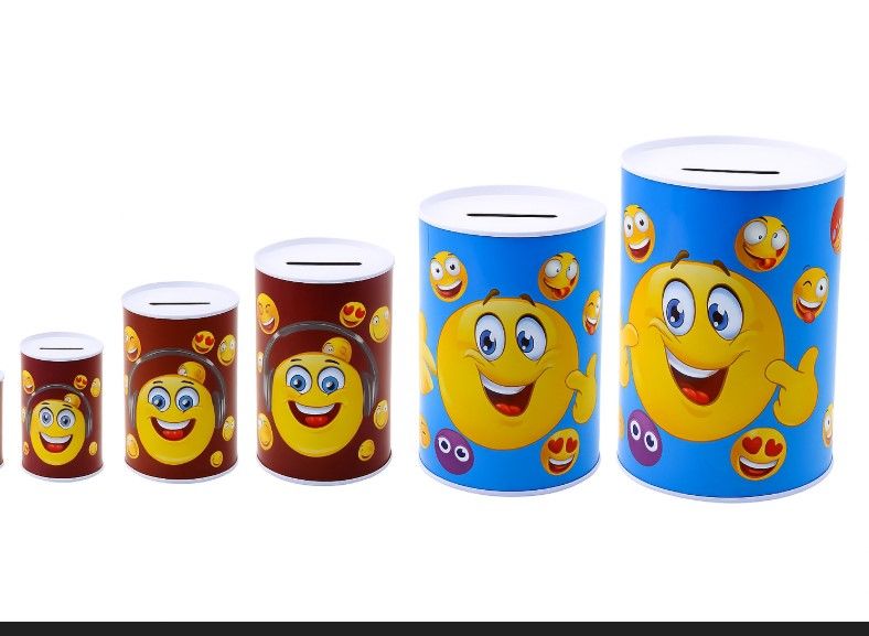 Metal Tin Can Piggy Bank Money Boxes Metal Money Can -  Unique & Stylish Savings. Perfect Gift