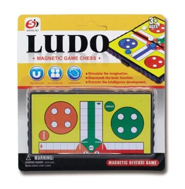 Offer! Magnetic Ludo Board Game – Portable Travel Family Game Set  perfect for travel, home, or parties. Kids Game