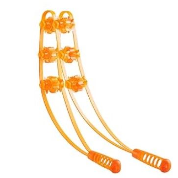 2 Pack Back Massager Handheld Back Massage Roller Rope Portable Therapy Cellulite Self Massage Strap Tool for Neck Leg Pain Relief Shoulder Muscle Body