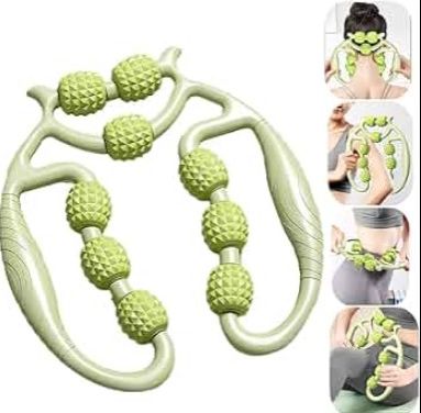 Massage Roller Muscle Relaxation Roller Massage Tool for Neck Leg Arm Thigh Back Cellulite