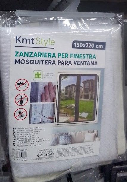 Anti-Mosquito Window / Door  Net – Adjustable Insect Screen for Windows (150–180 cm) ideal for protecting living spaces from mosquitoes, flies, and other insects. Adjustable in size