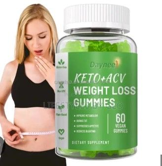 Daynee KETO+ACV Weight Loss Gummies – 60 Vegan Gummies | Burn Fat Fast, Reduce Bloating, Boost Metabolism, Apple Cider Vinegar Keto Support