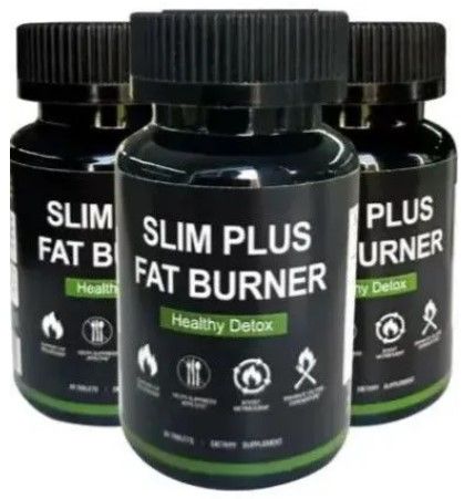 Winstown Slim Plus Fat Burner - Detox Dietary Supplement for Fast Fat Loss & Metabolism Boost