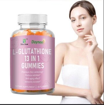 Daynee L-Glutathione 13-in-1 Gummies - Premium Skin Whitening, Anti-Aging & Immunity Boost, 60 Count