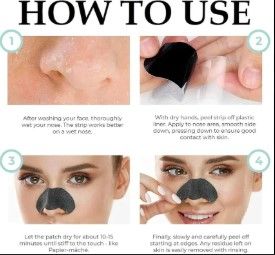 Dr. Rashel Blackhead Removing Nose Strips – Deep Cleansing Pore Strips for Oil Control & Smooth Skin (Pack of 6)