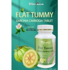 Winstown Flat Tummy Garcinia Cambogia Tablets – Fat Burning & Metabolism Booster Supplement (60 Tablets) Weight Loss Slimming