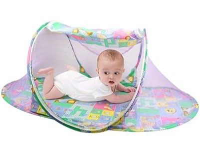 Portable Baby Safety Mosquito Net – Foldable Sleeping Tent with Breathable Mesh for Newborns & Toddlers
