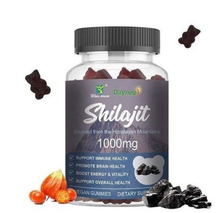 Daynee Shilajit Gummies 1000mg – Himalayan Mineral Supplement for Energy, Brain & Immune Support