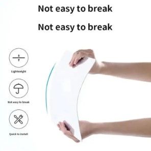 40×60 Peel & Stick Wall Mirror – Oval & Rectangular Modern Home Décor Mirror Peel and Stick Mirror