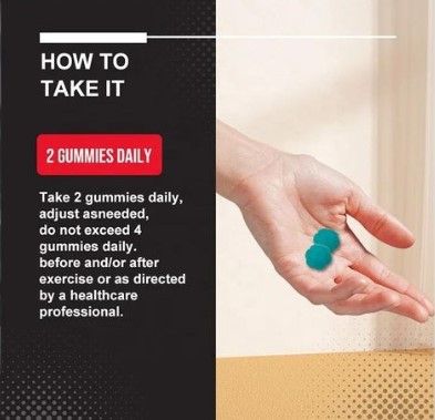 Daynee Weight Gain Gummies with Creatine Monohydrate - Muscle Growth, Endurance & Energy Boost weightgain weight gainer