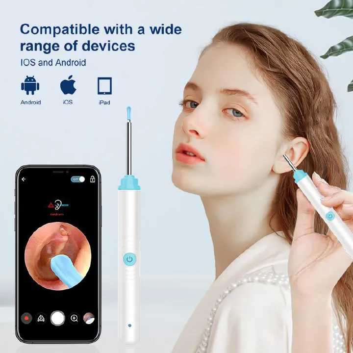Smart Visual Ear Cleaner HD Illuminated Ear Wax Removal Camera Safe Ear Cleaning Tool