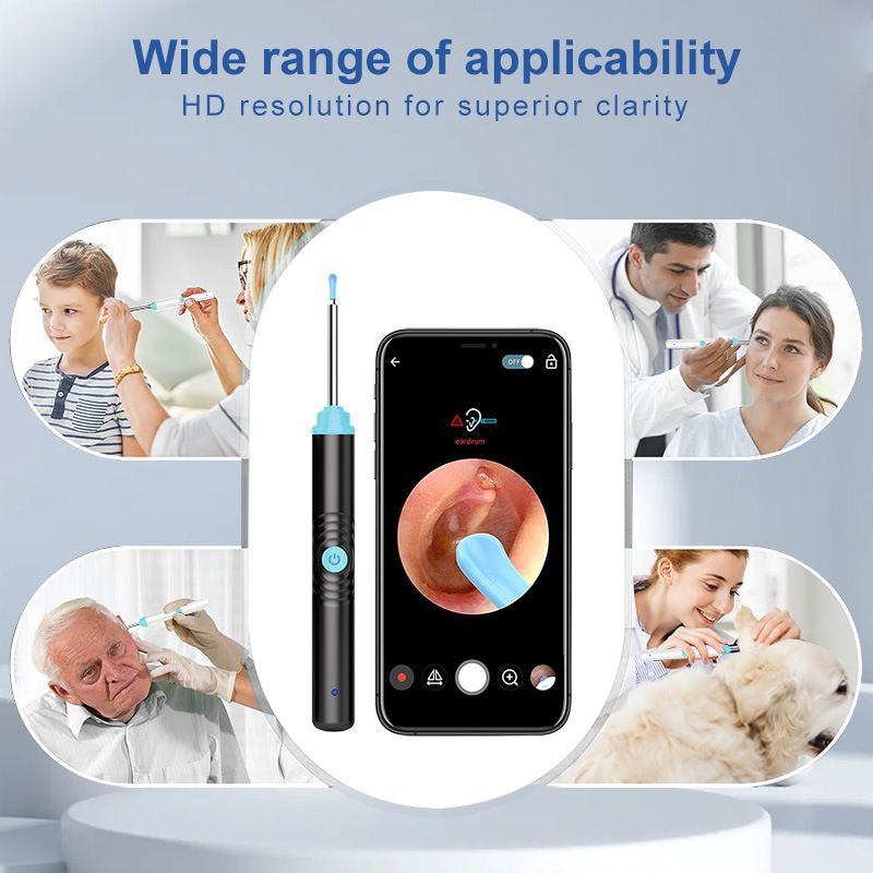 Smart Visual Ear Cleaner HD Illuminated Ear Wax Removal Camera Safe Ear Cleaning Tool
