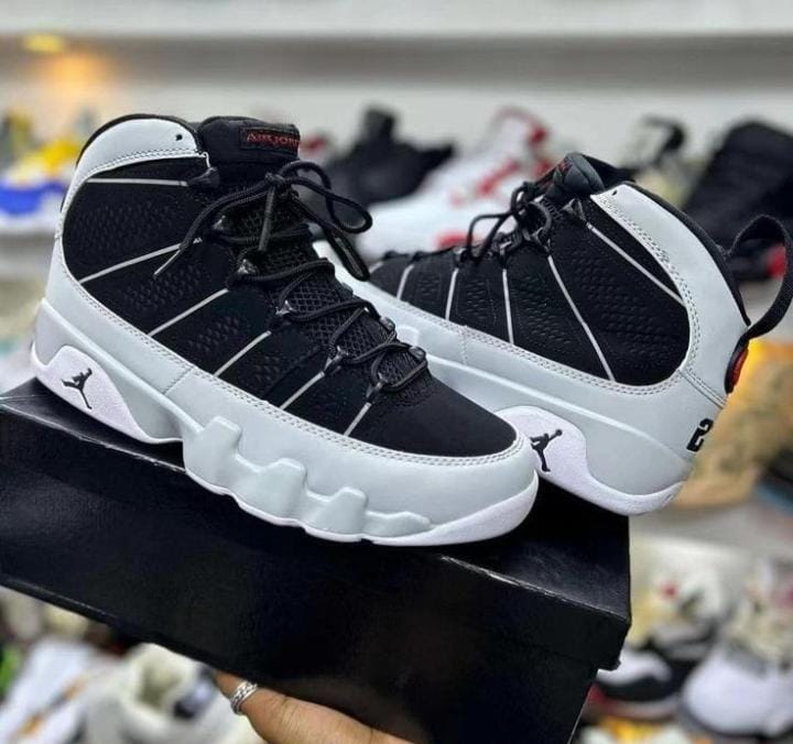 ⚡JORDAN 9 LATEST NEW ARRIVAL⚡⚡High quality breatherble MENS sneakers .The sneaker matches/fits all types of men either official or fashion wearing mens very cute and at normal fitting sizes ⚡