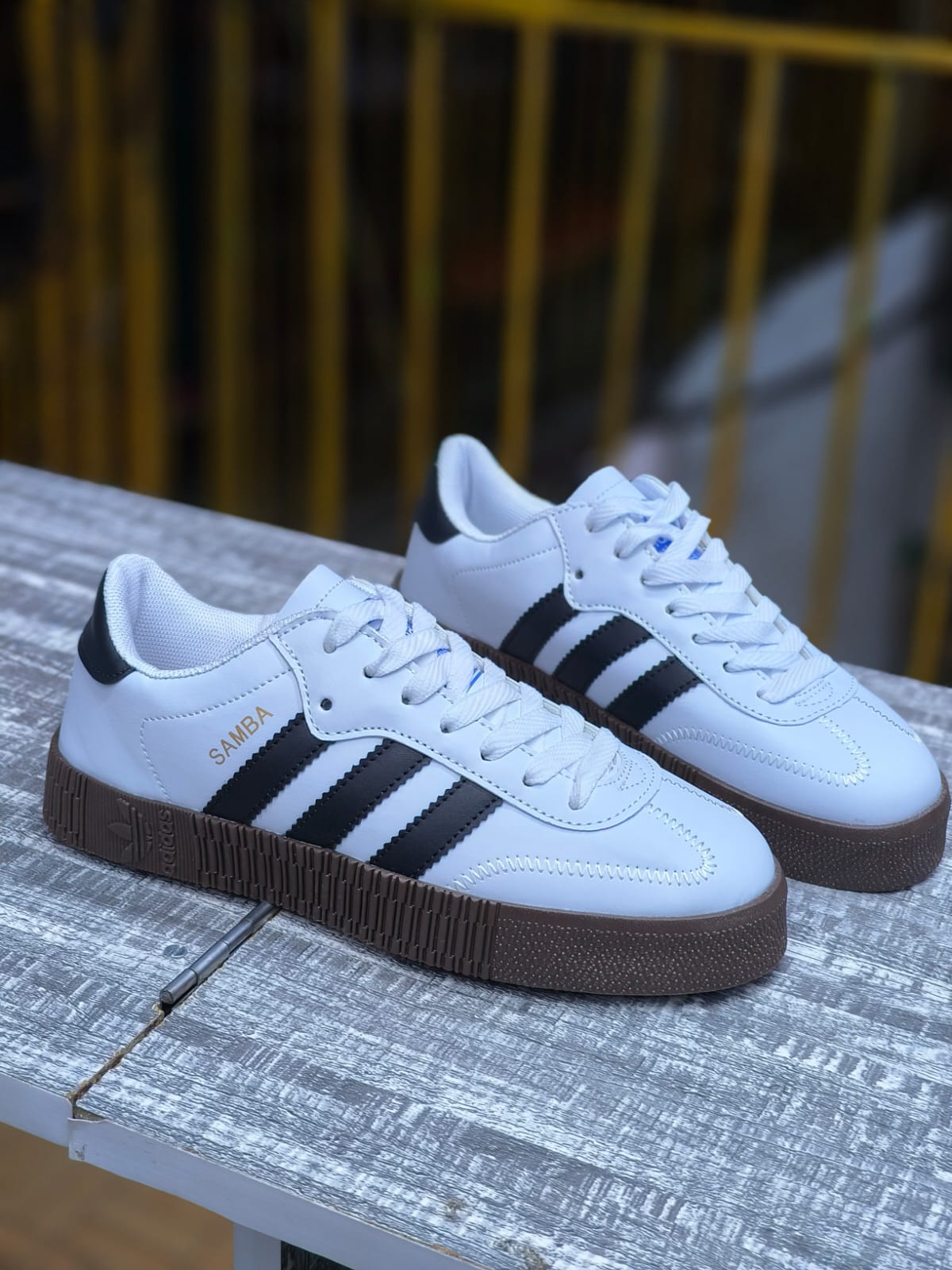 ⚡Original/latest/Design DOUBLE SOLE⭐SAMBA✨ high quality leather sneakers⚡ high quality fashion breathable latest Fashioned classic breatherble marketed unisex DOUBLE SOLE samba❤️‍🔥 very cute sneakers