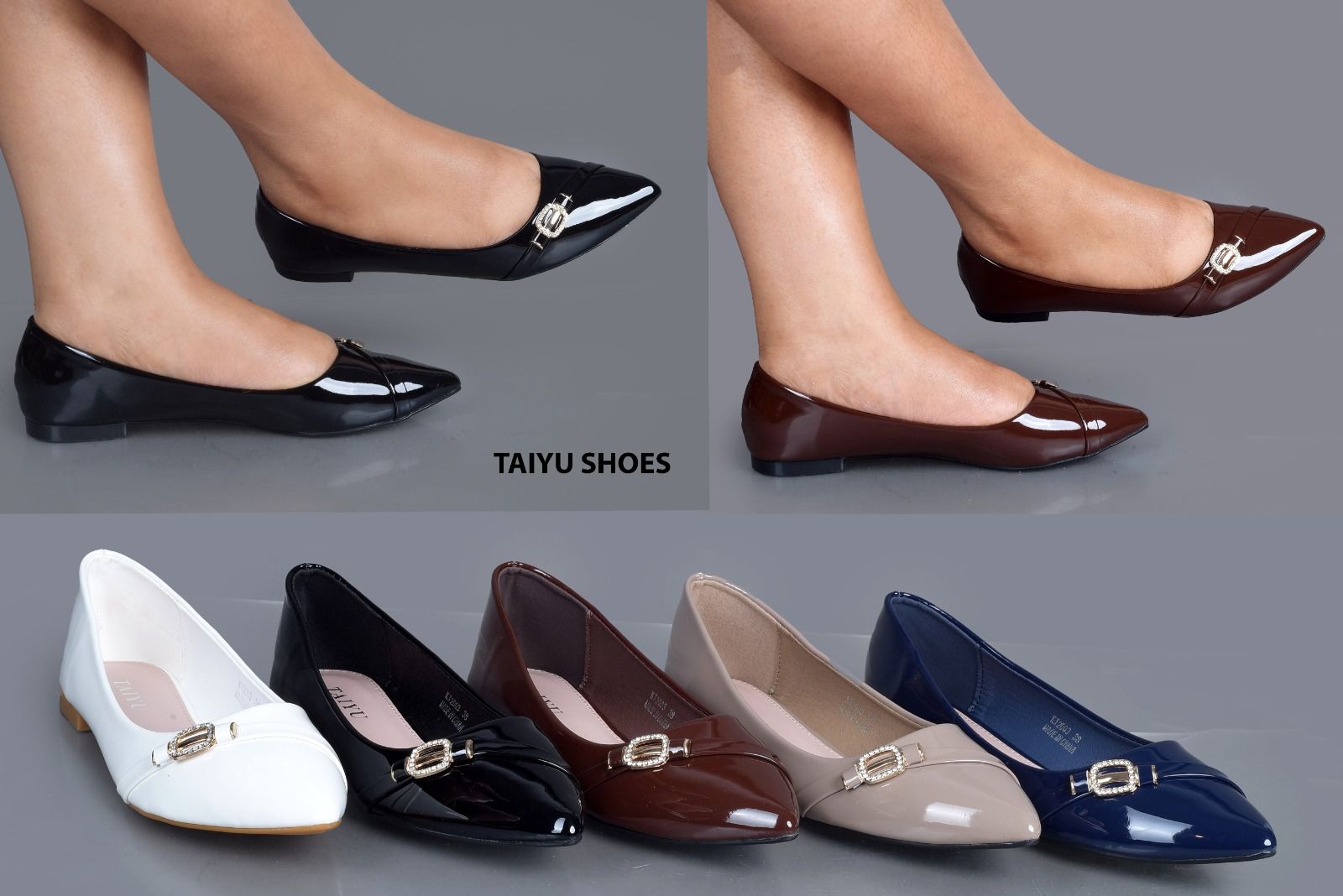 ⚡TAIYU latest Flats Design ⭐women flats✨ high quality leather sneakers⚡ high quality fashion breathable latest Fashioned classic vintage  marketed unique light flats ❤️‍🔥 very cute easy to walk flats