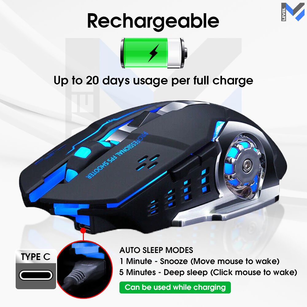 Wireless gaming mouse pad