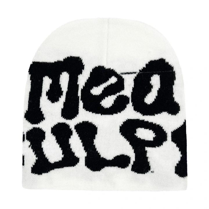 Society Classic New Knitting Beanies Hat Men Women Paragraph Quality Cap Mea Culpa Y2k Warm Fashion Hundred Take Cold Cap for Women Hats